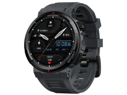 Relógio inteligente Bestvite com chamadas Bluetooth, tela AMOLED e nova experiência 3D interativa (preto)