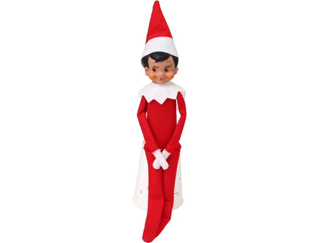 Laxiscreed Boneco Elfo De Natal Para Decoração De Estante E Festas Natalinas