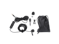 Micrófono Lavalier Para Pecho, Clip-on, Portátil Y De Grabación De Vídeo, Compatible Con Cámaras Slr