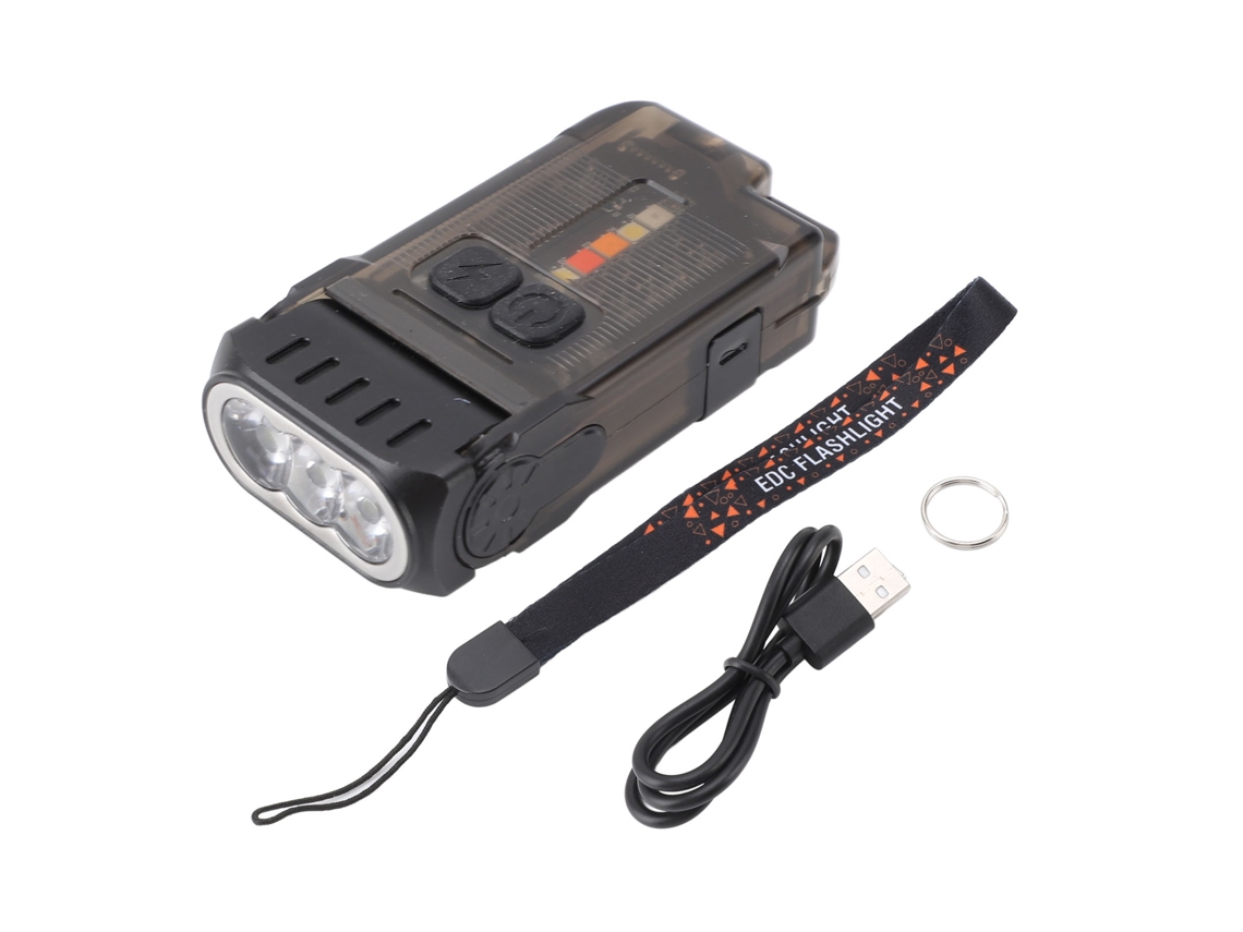 2026 lanterna Edc Potente Pequeña 1200lm Recargable Usb C Ip67 Impermeável 10 Modos com Íman