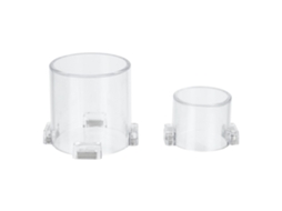 Conjunto de 2 camadas magnéticas transparentes para botão de parada de emergência em PC.