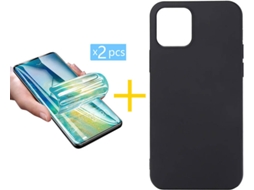 Capa + 2 Películas para iPhone 11 SKYHE Preto