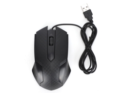 Rato com Fio LAXISCREED 2400dpi Design Ergonómico