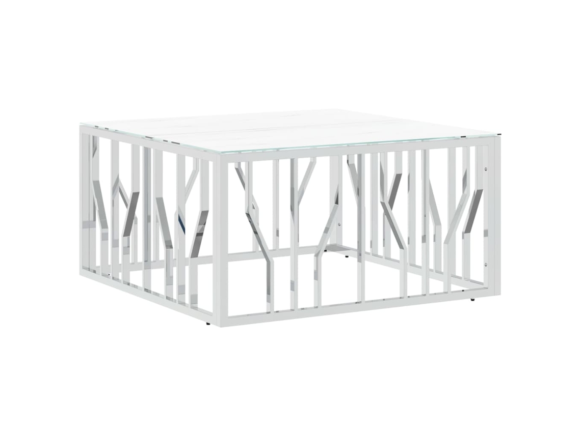 Coffee Table, Coffee Tables Vidaxl Prateado Aço Inoxidável (n/a)