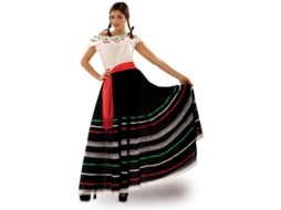 Fato de Mulher DISFRAZZES Mexicana (Tam: S - 34/38)