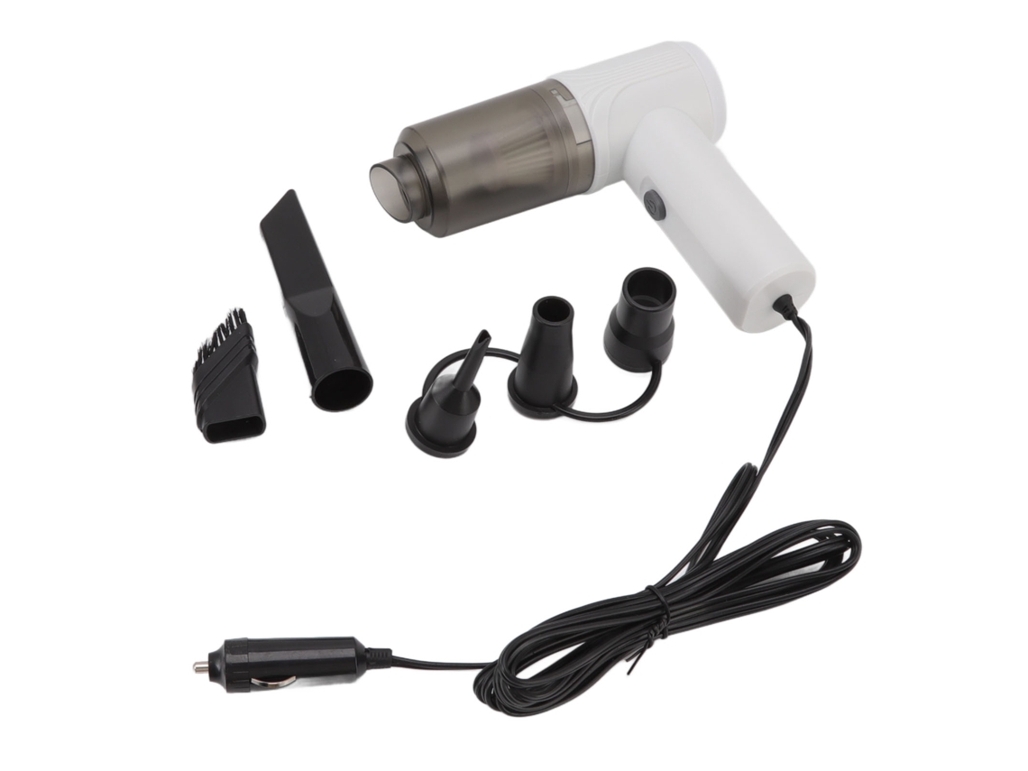 Aspirador de Mão Portátil 12v para Carro com 360° Limpeza e Filtro Lavável LAXISCREED