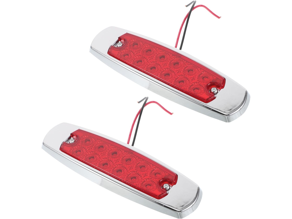 Luzes De Sinalização Lateral Em Led De 24v Para Posicionamento De Reboque, Resistentes A Impactos.