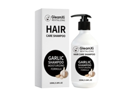 Shampoo de Alho Gleamxi com Ação Suave, para Cabelos Leves, Brilhantes e Volumosos LAXISCREED