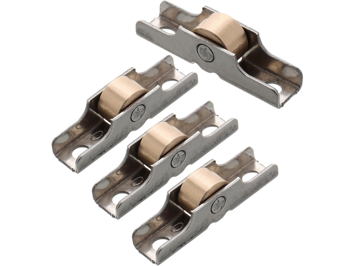 Nuobesty Rodízios Para Portas Conjunto Em Aço Design Leve E Suave, 1 U