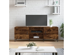 Vidaxl Móvel De Tv 150x30x50 Cm Derivados De Madeira Carvalho Fumado