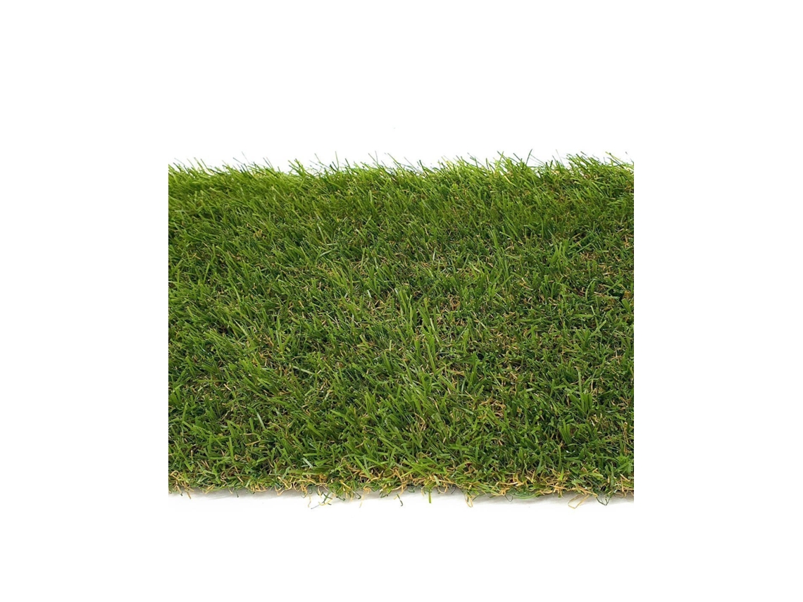 Césped Artificial Alhaurin 25mm - Rollos | Ideal Para Terrazas, Balcones, Jardines Y Patios | Fácil Instalación 2 X 10 Metros : 20 M2