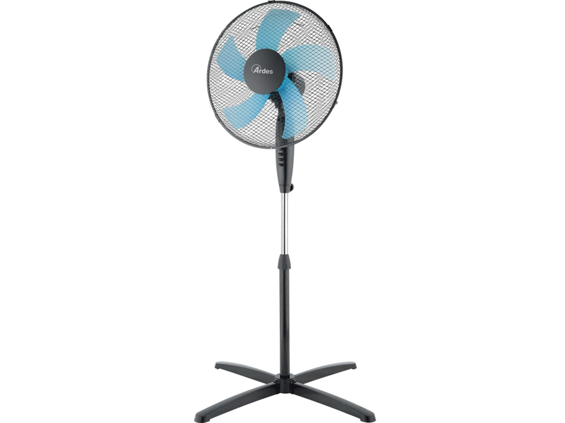 Ventoinha de Pé Ø40Cm 50W Preta/Azul ARDES