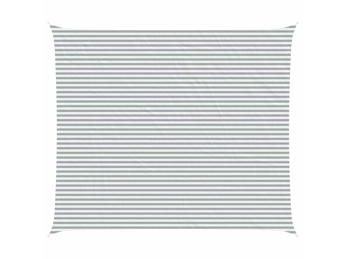 Maison Exclusive - Vela De Sombra Solar Cinza Claro E Branco 7 X 6 M
