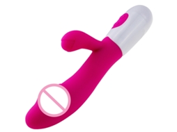 Vibrador De Massagem Recarregvel De Cabea Dupla Para Mulheres (rosa) Yizhood