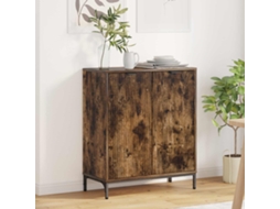 Vidaxl Buffet Carvalho Defumado 69,5 X 33 X 82 Cm Derivados De Madeira