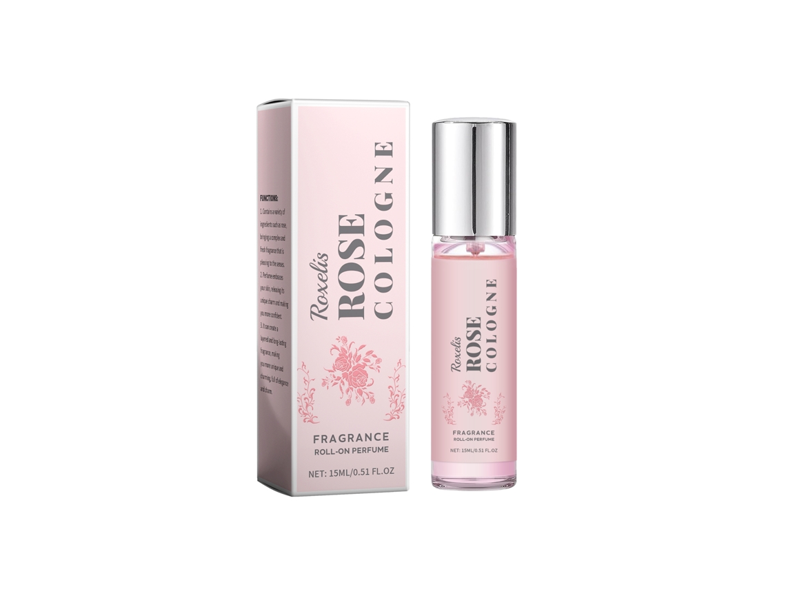 Perfume Rosa em Rolo, Essência Leve e Elegante para Todas as Ocasiões LAXISCREED