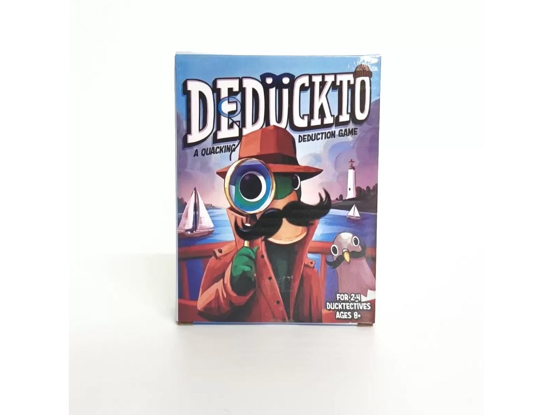 Deduckto Adivinhe Quem Sou Eu Jogo de Tabuleiro para Festa em Família MDUG