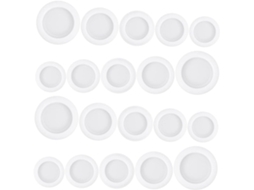 Inoomp Conjunto De 20-tampas Para Cofrinho, Tampões De Plástico Resistentes Para Cofrinhos Grandes, Estatuetas E Caixas
