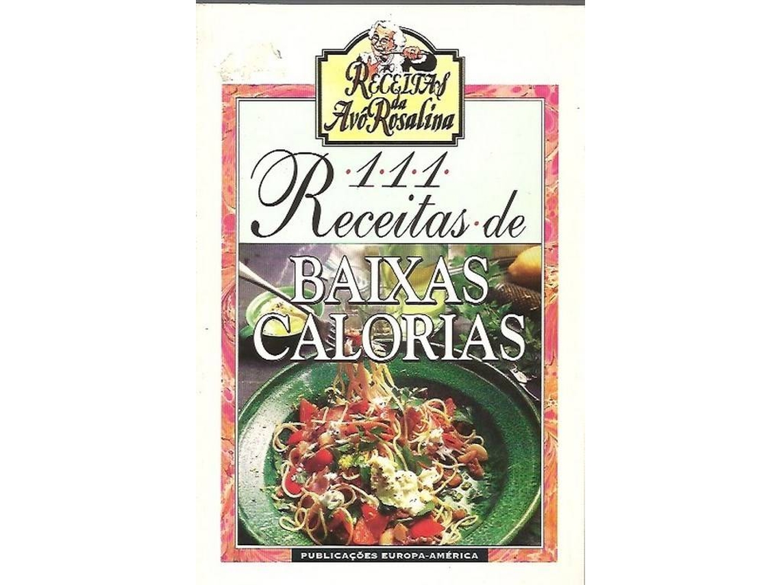 Livro 111 Receitas de Baixas Calorias (Português)