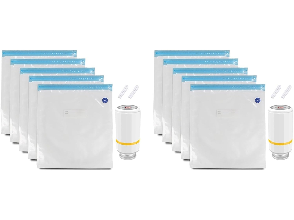 Pacote com 20 Sacos Selados a Vácuo para Filamento de Impressora 3d, Resistentes À Umidade e À Água. SFUSHOS