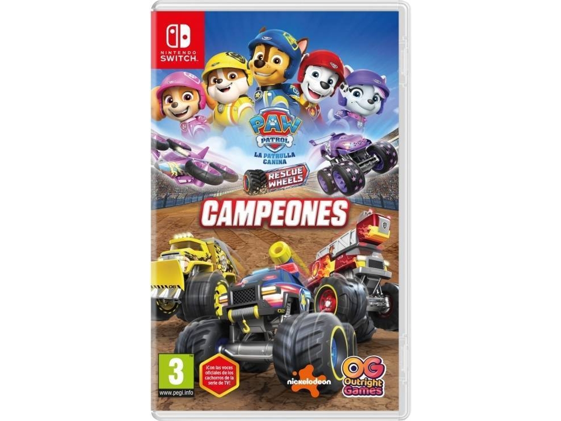 Jogo Nintendo Switch Paw Patrol: Rescue Wheels Campeones