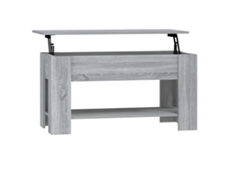 Mesa de centro Cinzento Sonoma MAISON EXCLUSIVE 101x49x52 cm