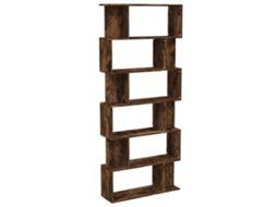 Book Cabinet, Book Cabinets Vidaxl Marrom Madeira Processada (n/a)