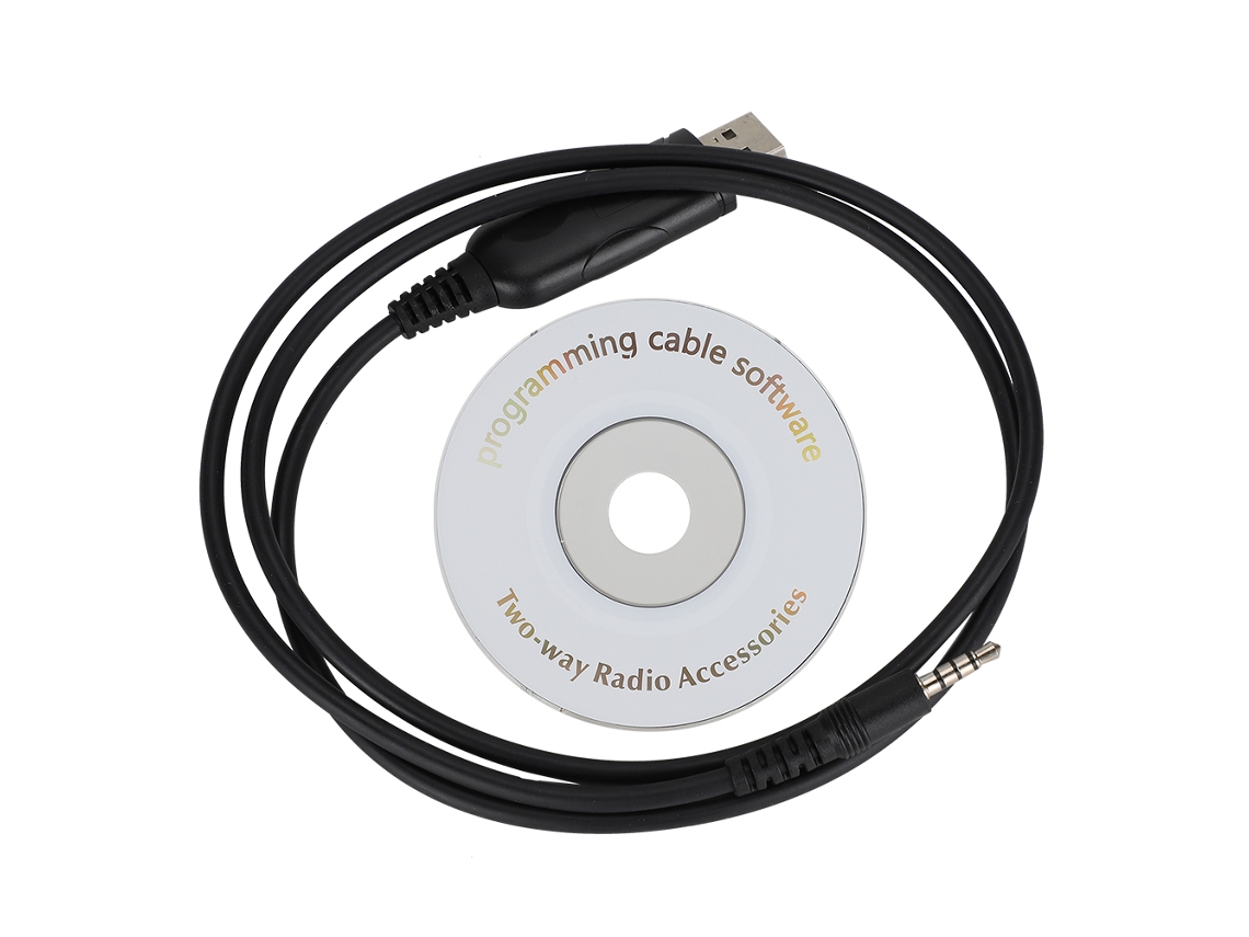 Aetheria cabo de Programação Usb para Rádio Bidirecional Baofeng Uv 3r Compatível com Windows Xp/windows