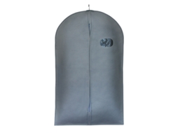 Conjunto de 5 Sacos para Roupas e Ternos, Capas Protetoras, Cinza, 60x43x35cm