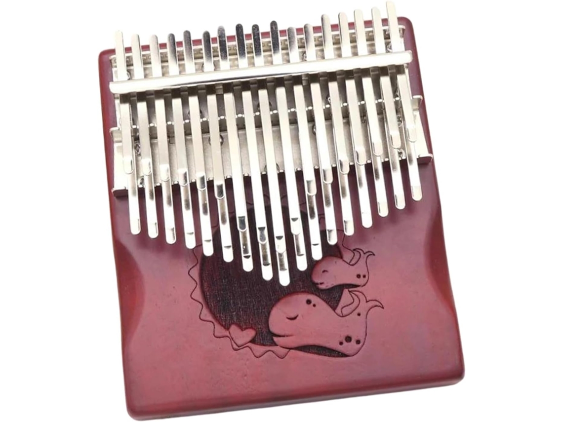 Kalimba Profissional De 34 Teclas Com Teclado Cromático Retrô