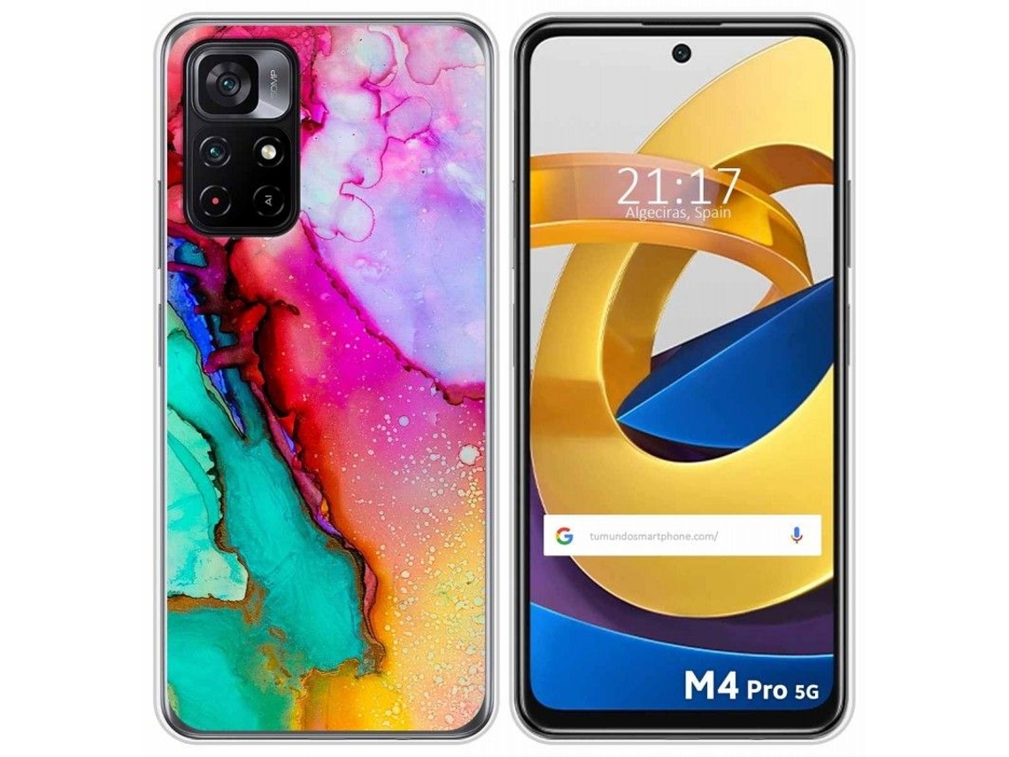 Capa Xiaomi POCO M4 Pro 5G TUMUNDOSMARTPHONE Desenhos Multicor