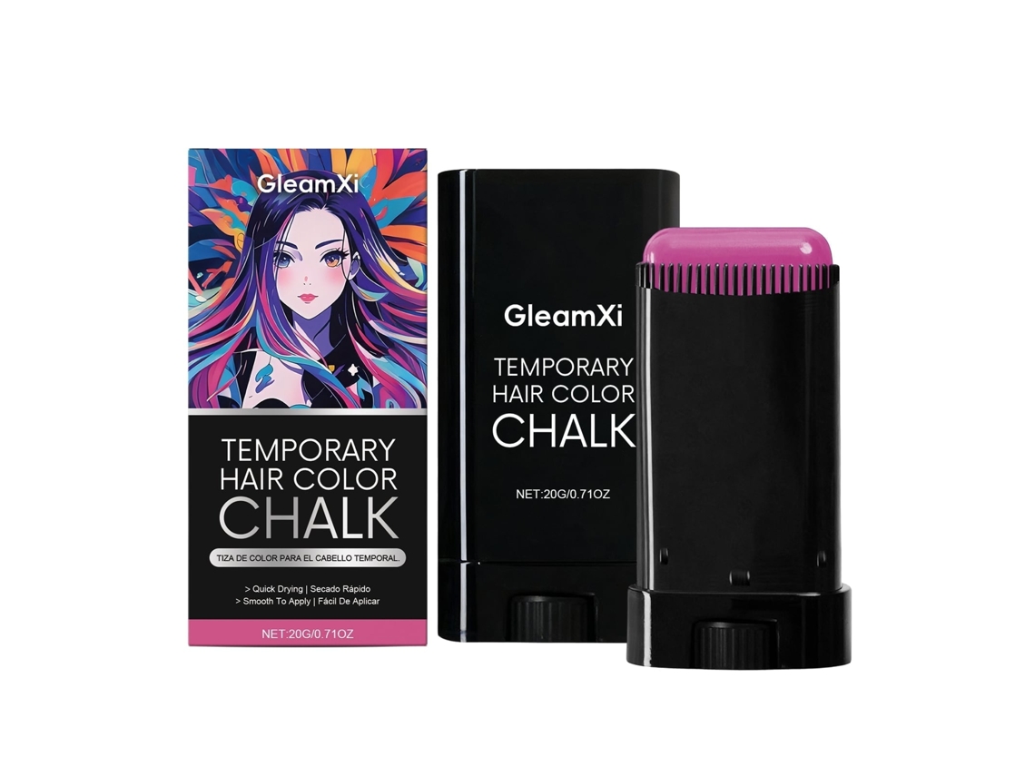 Bastão de Tinta Temporária Rosa Rosê para Cabelo, Ideal para Diy e Fácil de Retirar LAXISCREED