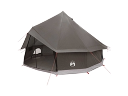 Conjunto 1 Barraca Tipi Vidaxl Castanho Poliéster (300 X 300 X 200 Cm)