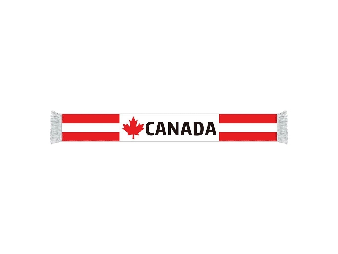 2pcs Cachecol Canadá Folha de Bordo Bandeira Nacional Copa do Mundo 2026, Acessório Adepto Futebol, Lenço de Apoio Presente Fã Premium STELASPLEN