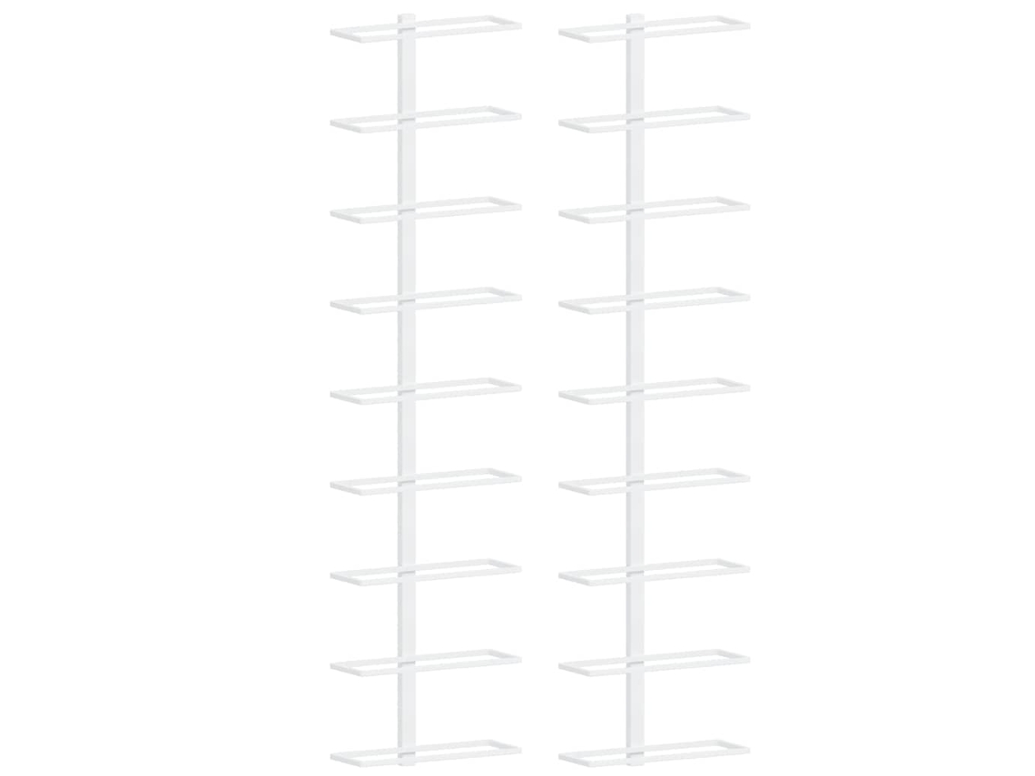 Wine Rack, Wine Racks Vidaxl Branco Ferro (n/a)