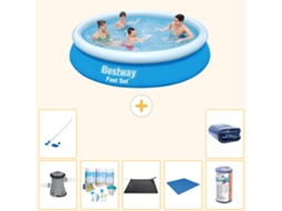 Bestway Piscina Bestway Fast Set Redonda - 366x76 Cm - 8-peças S21437