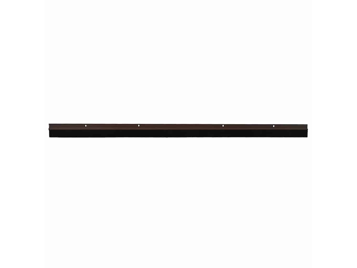 Conjunto 6 Vedação Da Porta Vidaxl Castanho Alumínio (100 Cm)