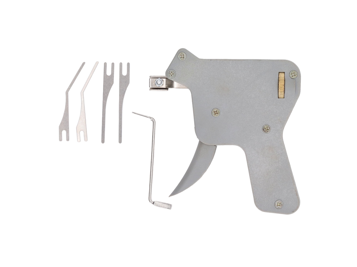 Kit de Ferramentas Datemento para Chaveiros 6 Peças Ferramentas Manuais de Reparação de Dateduras para Porta Gavetas Cadeados