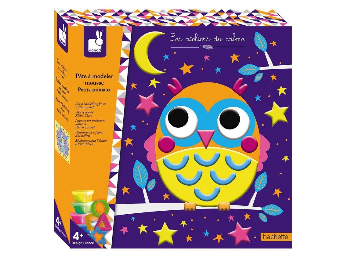 Janod Foam Modelling Paste Little Animals