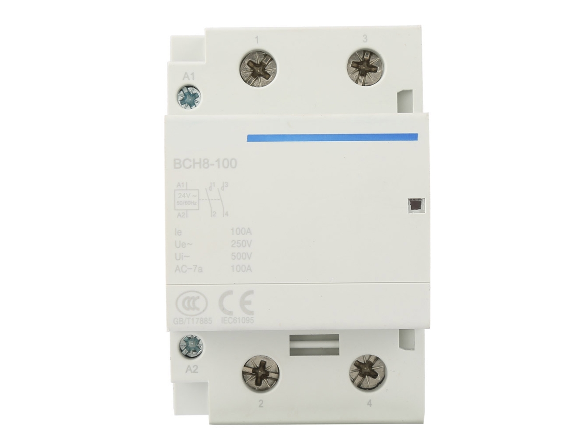 CONTACTO DOMÉSTICO HKJ 25A 24V 4P com Interruptor