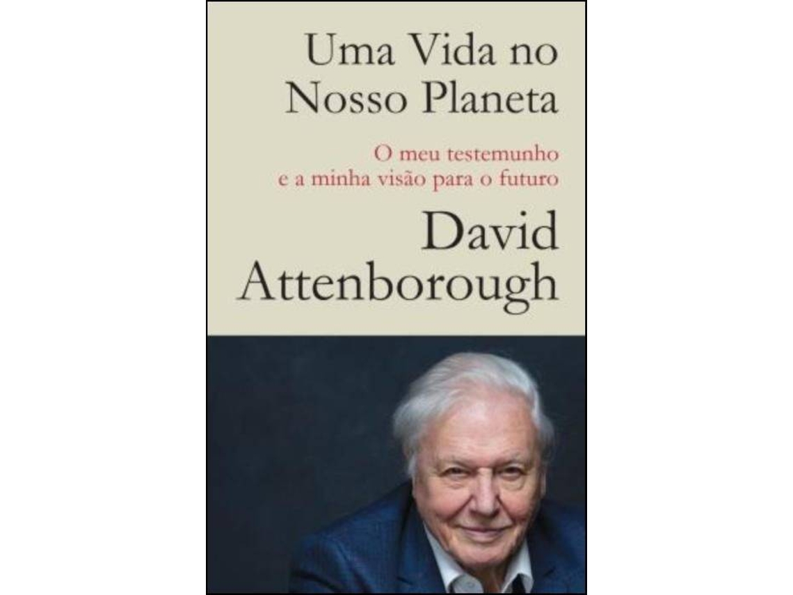 Livro Uma Vida No Nosso Planeta de David Attenborough (Português)