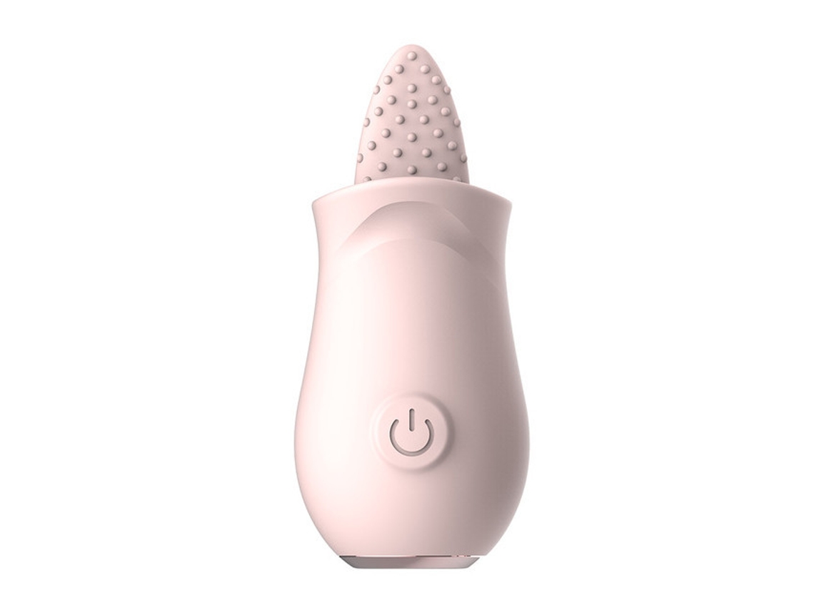 Vibrador De Massagem De Lamber A Lngua De 10 Frequncias Para Mulheres (rosa)