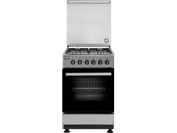 Fogão MEIRELES E 540X NA (59 L - Elétrico e Gás Natural - Inox)