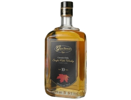Whisky GLEN BRETON Single Malt Glen Breton Black Label 10 Anos (0.7 L - 1 unidade)