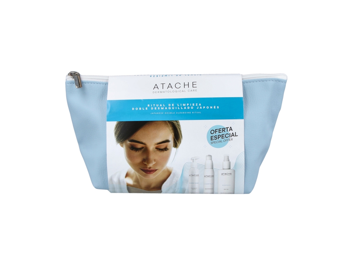 Atache - Óleo de saco de limpeza Essentielle + gel + tônico 1 unidade