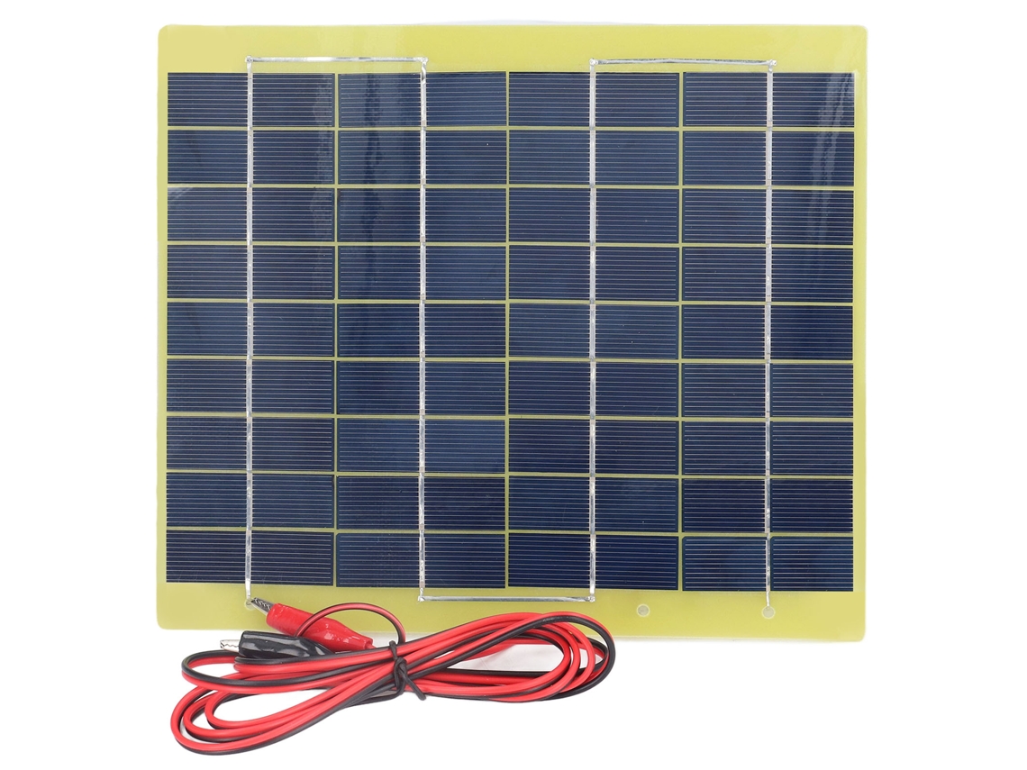 Painel de carregamento solar de silício policristalino (alta eficiência em baixa luminosidade, ambiente ameno)