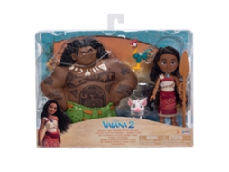Boneca Moana e Maui 15cm JAKKS PACIFIC Disney Princesas (Idade Mínima: 3 anos)