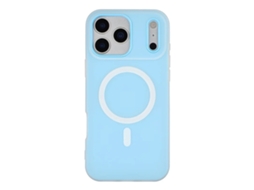 Capa Para Iphone 17 Pro Magsafe Fosca - Azul