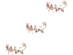 Tiara De Casamento De 3 Peças, Acessório De Cabeça Bifurcado, Dourado, Roxo E Malva.