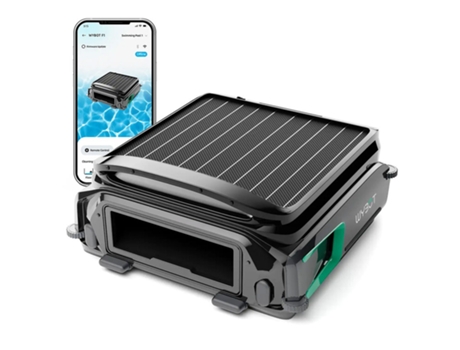 Aspirador Piscina Wybot F1 Limpiador Robótico De Piscina Solar Prevenção De Obstáculos Inteligente Antiemaranhamento Limpeza Contínua De 8h Com App